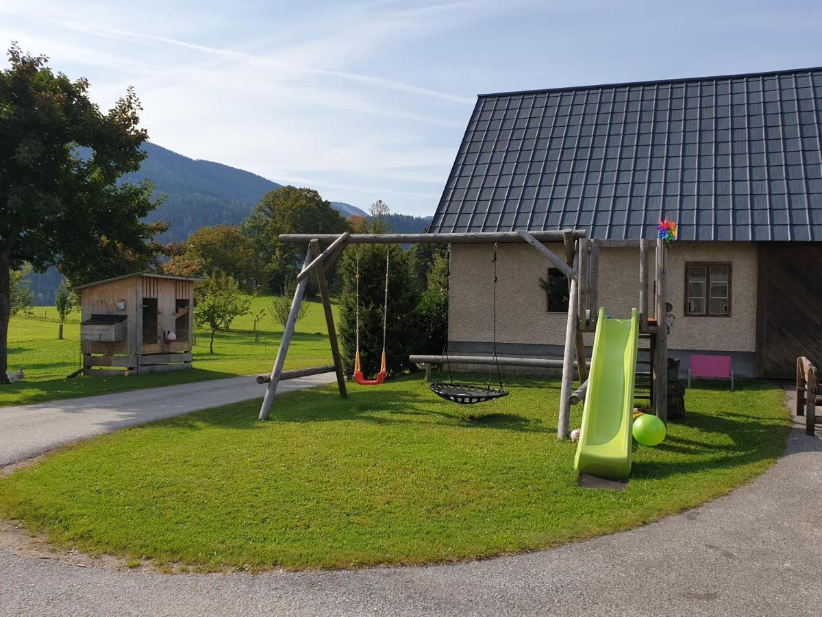 Biobauernhof Obereck Apartment Gostling an der Ybbs Bagian luar foto
