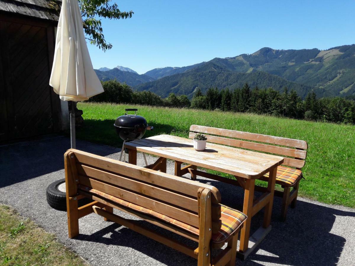 Biobauernhof Obereck Apartment Gostling an der Ybbs Bagian luar foto